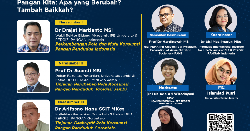 Pola Makan dan Konsumsi Pangan Kita: Apa yang Berubah? Tambah Baikkah?