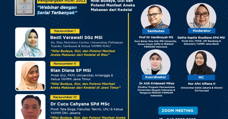 Nilai Budaya, Gizi, dan Potensi Manfaat Aneka Makanan dari Kedelai