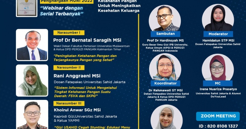 Ketahanan Pangan Untuk Meningkatkan Kesehatan Keluarga