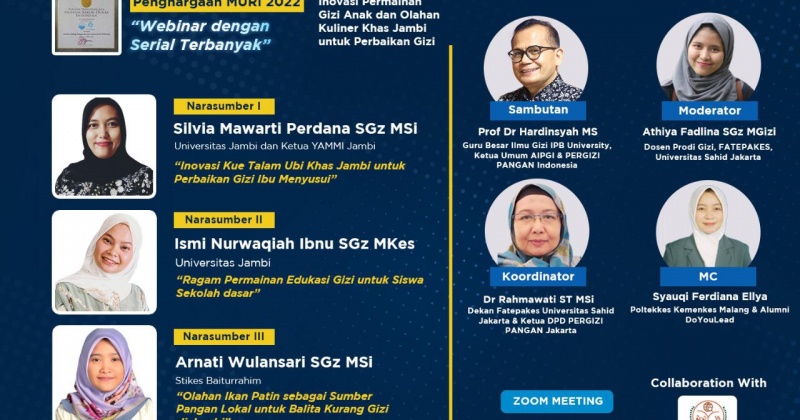 Inovasi Permainan Gizi Anak dan Olahan Kuliner Khas Jambi untuk Perbaikan Gizi