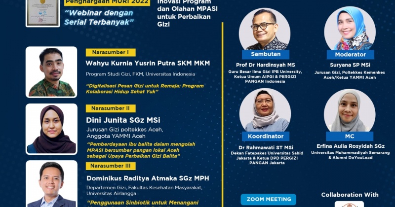 Inovasi Program dan Olahan MPASI untuk Perbaikan Gizi