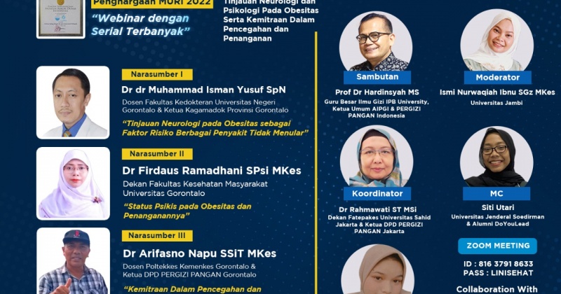 Tinjauan Neurologi dan Psikologi Pada Obesitas Serta Kemitraan Dalam Pencegahan dan Penanganan