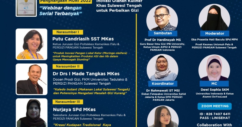 Inovasi Olahan Kuliner Khas Sulawesi Tengah untuk Perbaikan Gizi