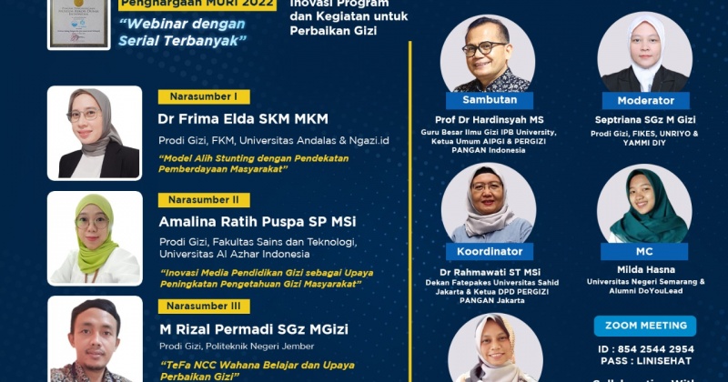 Inovasi Program dan Kegiatan untuk Perbaikan Gizi