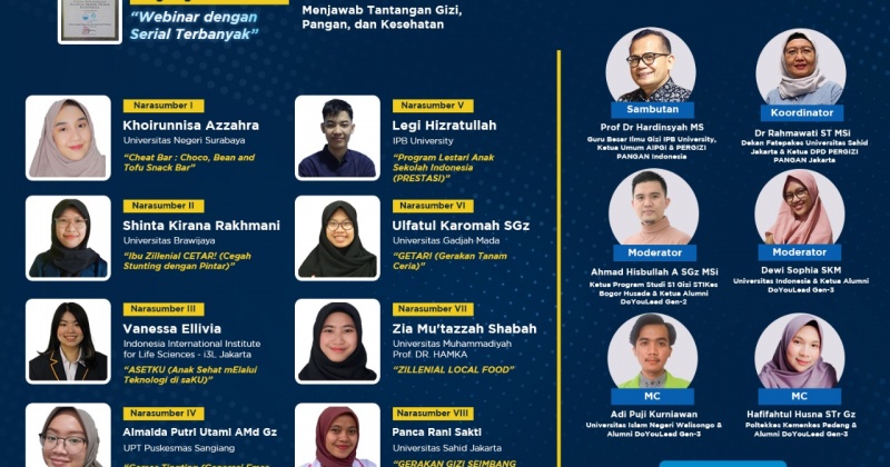 Inovasi Gen Z dalam Menjawab Tantangan Gizi, Pangan, dan Kesehatan