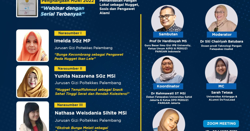 Pemanfaatan Pangan Lokal sebagai Nugget, Sosis, dan Pengawet Alami