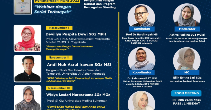 Penyusunan Pangan Darurat dan Program Pencegahan Stunting