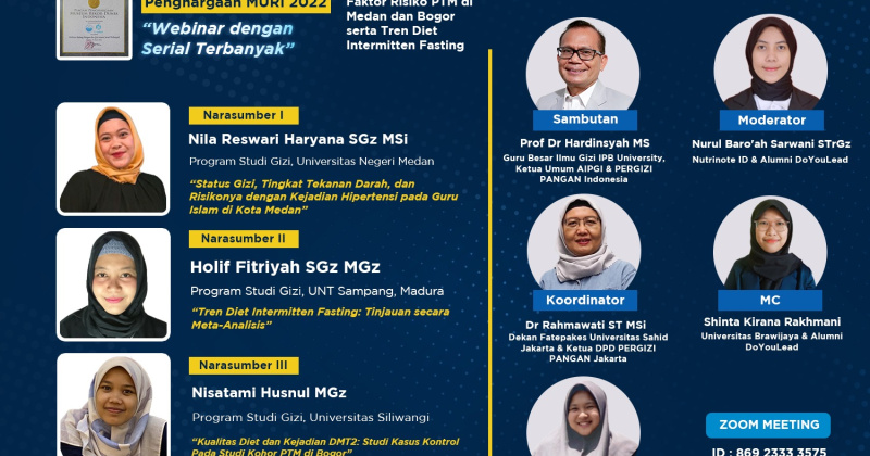 Faktor Risiko PTM di Medan dan Bogor serta Tren Diet Intermitten Fasting