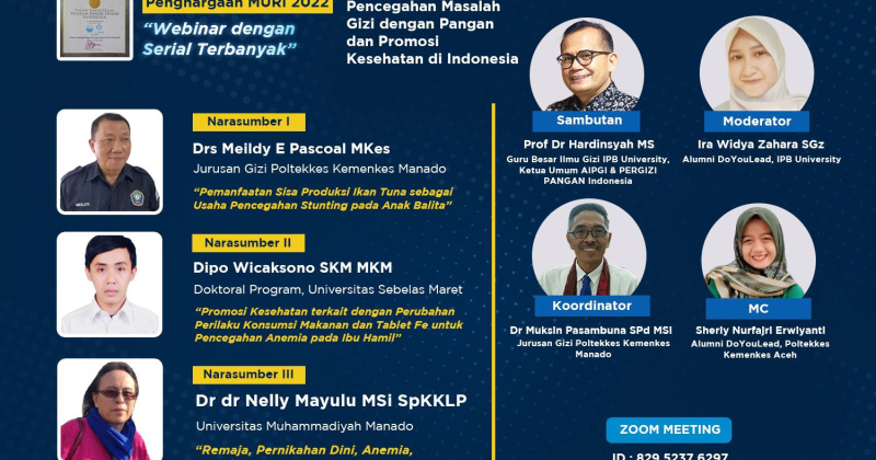 Pencegahan Masalah Gizi dengan Pangan dan Promosi Kesehatan di Indonesia