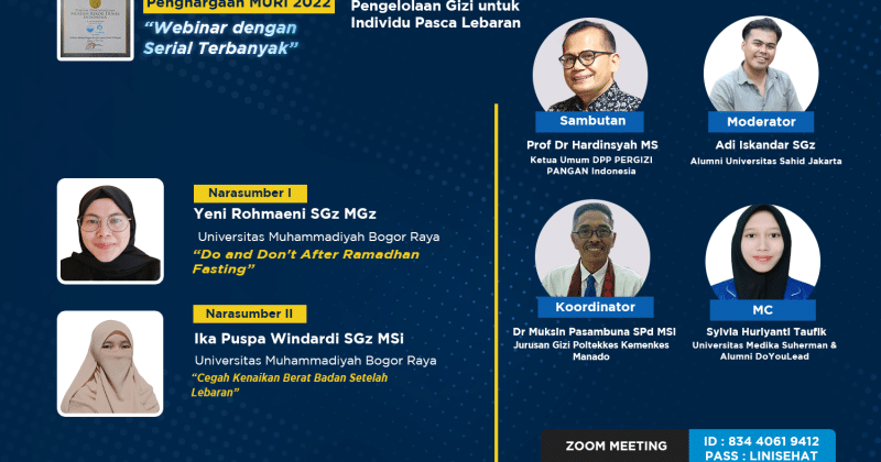 Pengelolaan Gizi untuk Individu Pasca Lebaran