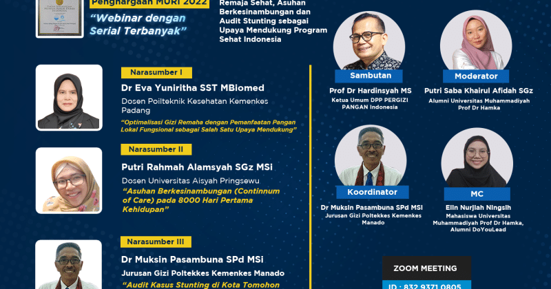 Remaja Sehat, Asuhan Berkesinambungan dan Audit Stunting sebagai Upaya Mendukung Program Sehat Indonesia