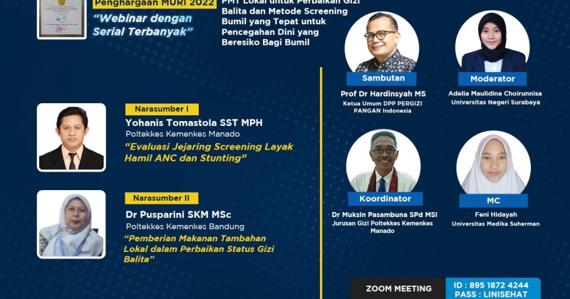 PMT Lokal untuk Perbaikan Gizi Balita dan Metode Screening Bumil yang Tepat untuk Pencegahan Sini yang Beresiko bagi Bumil