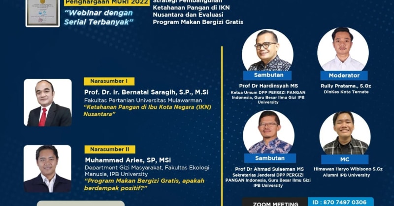 Strategi Pembangunan Ketahanan Pangan di IKN Nusantara dan Evaluasi Program Makan Bergizi Gratis