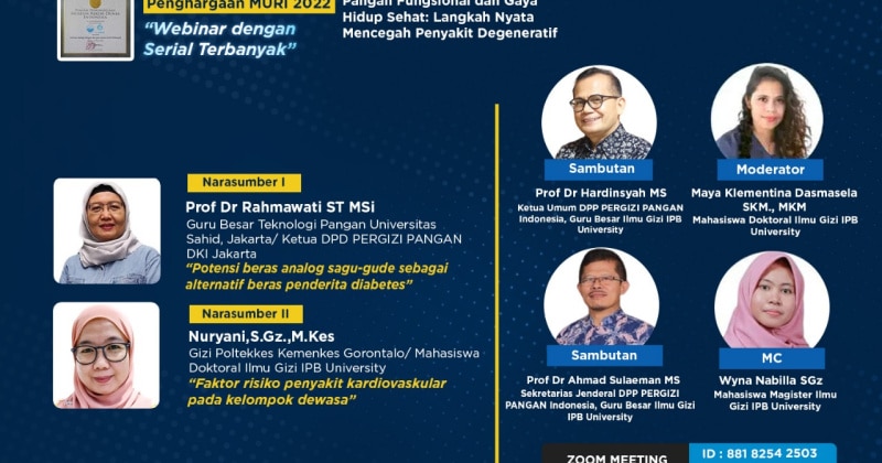 Pangan Fungsional dan Gaya Hidup Sehat: Langkah Nyata Mencegah Penyakit Degeneratif