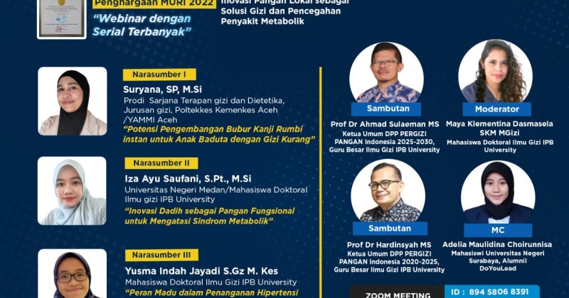 Inovasi Pangan Lokal sebagai Solusi Gizi dan Pencegahan Penyakit Metabolik