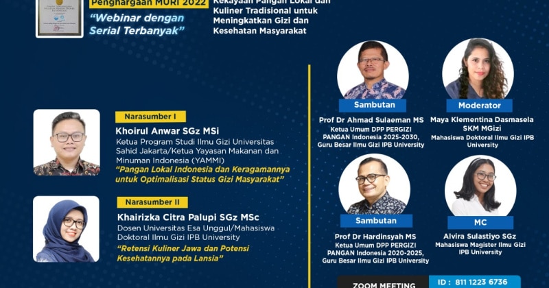 Kekayaan Pangan Lokal dan Kuliner Tradisional untuk Meningkatkan Gizi dan Kesehatan Masyarakat