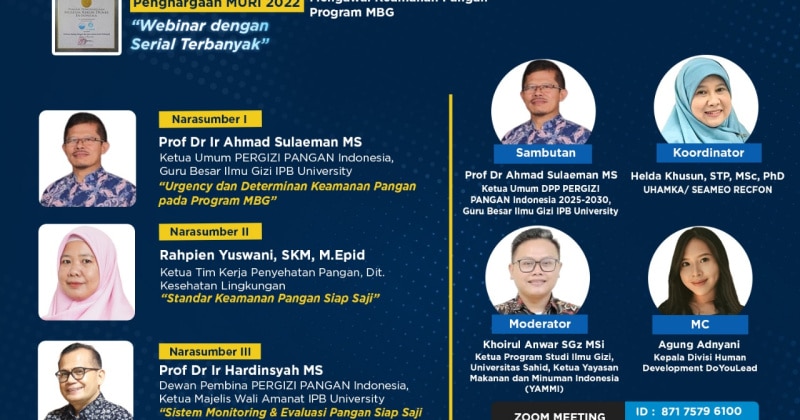 Mengawal Keamanan Pangan Program MBG