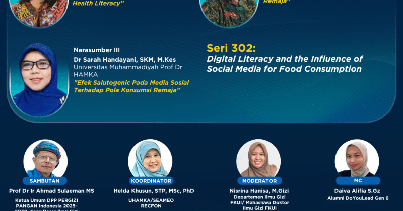 Digital Literacy and the Influence of Social Media for Food Consumption