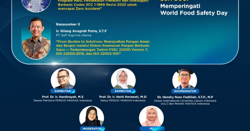 Memperingati World Food Safety Day